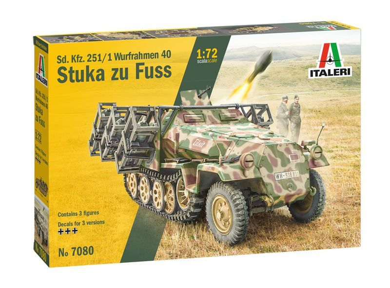 1:72 Sd. Kfz. 251/1 Wurfrahmen Stuka zu Fuss