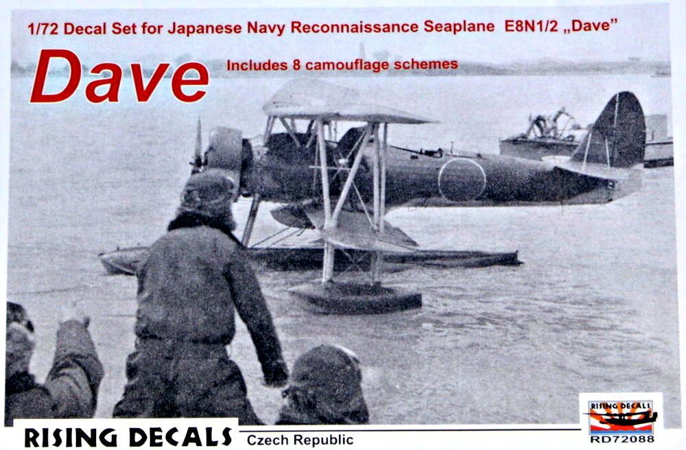 1:72 Decal E8N1/2 DAVE (8x camo)