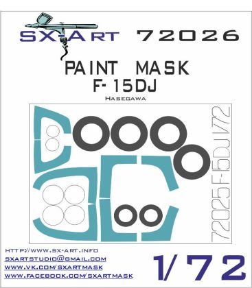 1:72 F-15DJ Painting Mask (HAS)