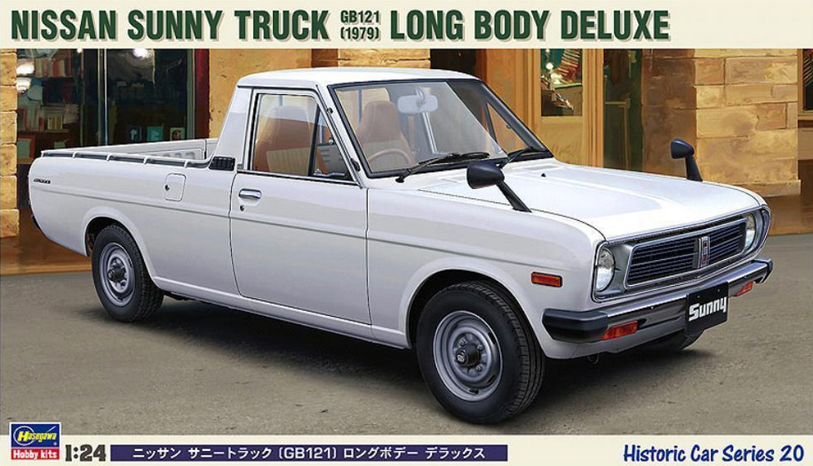 1:24 1979 Nissan Sunny Truck (GB121) Long Body Deluxe