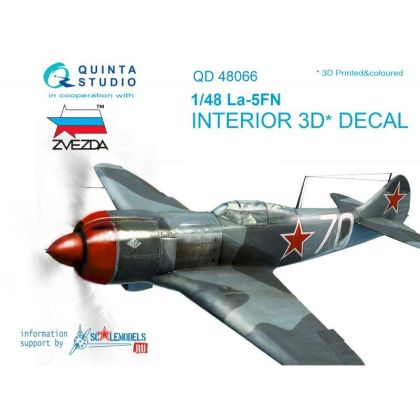 1:48 La-5FN Interior 3D Decal