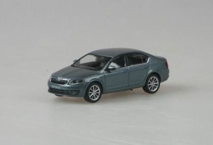 1:43 Škoda Octavia III (2012) - Šedá Platin Metalíza