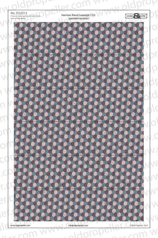 1:32 NAVAL LOZENGE (FADED WITH SEA SALT)