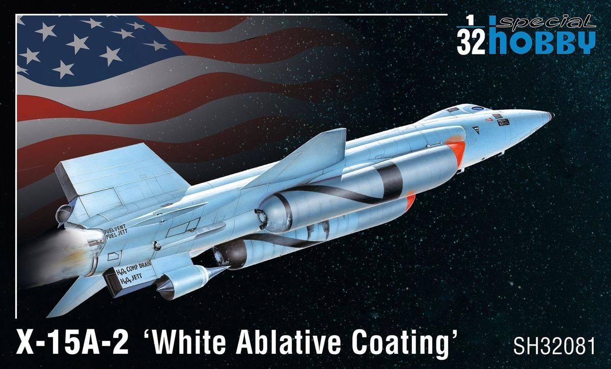 1:32 X-15A-2 ‘White Ablative Coating’