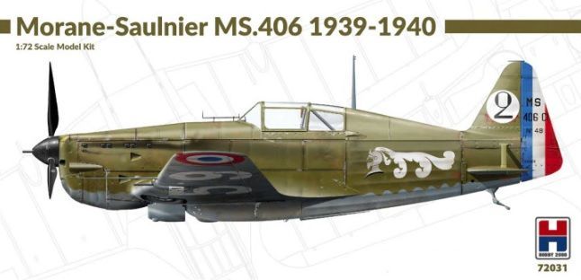 1:72 Morane-Saulnier MS.406 1939-40