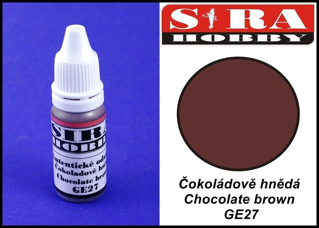 Čokoládově hnědá - Chocolate brown