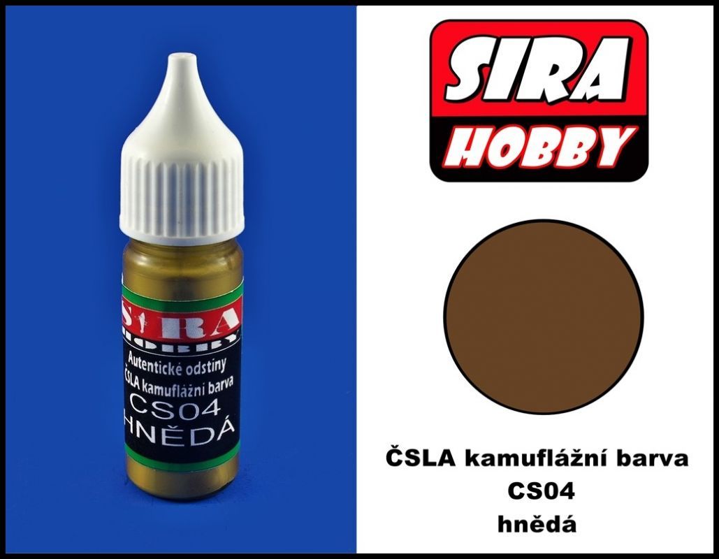 ČSLA kamuflážní barva - hnědá