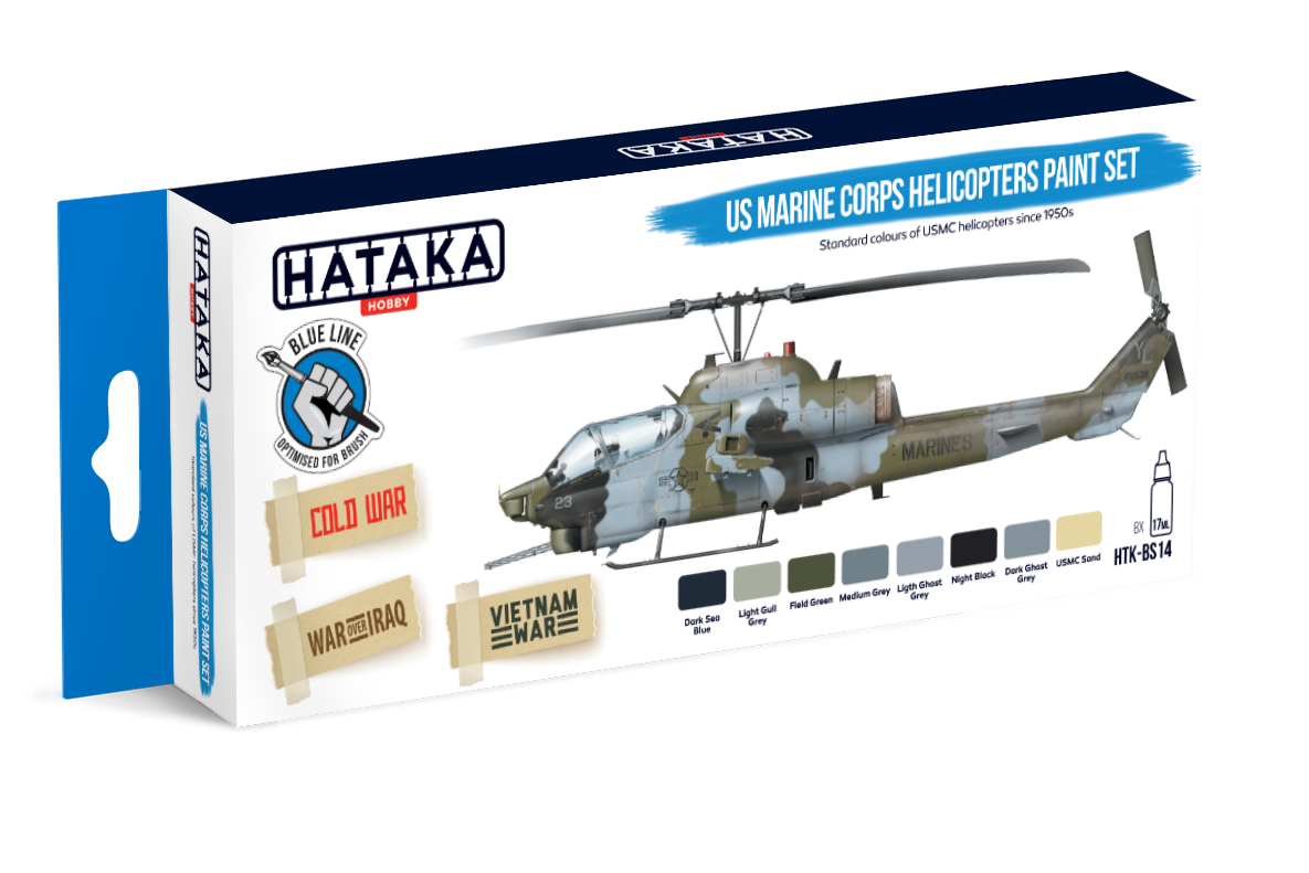US Marine Corps Helicopters Paint Set