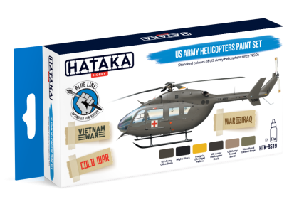 US Army Helicopters Paint Set