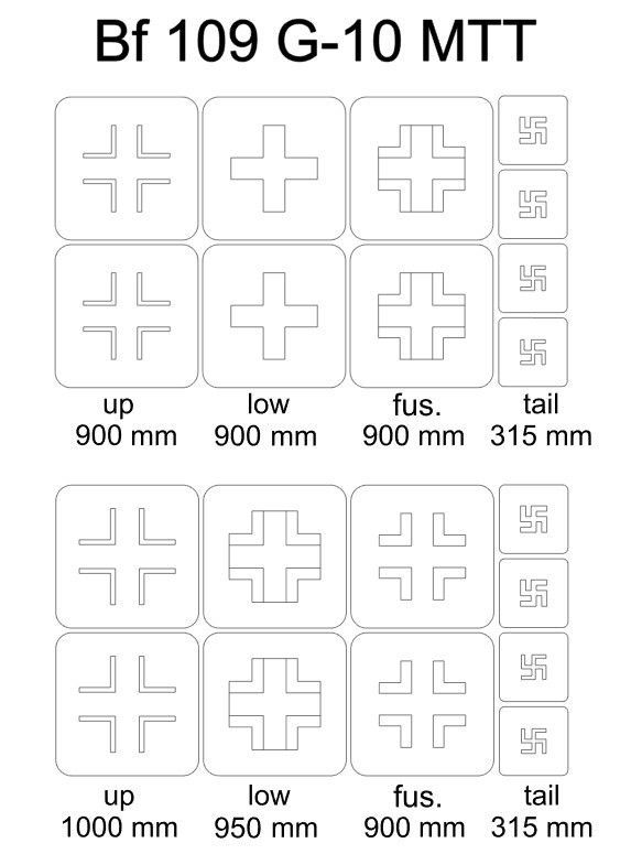1:48 Bf 109 G-10 MTT