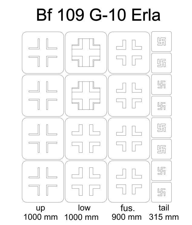 1:48 Bf 109 G-10 Erla