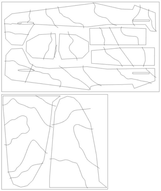 1:48 Spitfire Mk.I kamuflážní pole camo E (pro Eduard 11143)