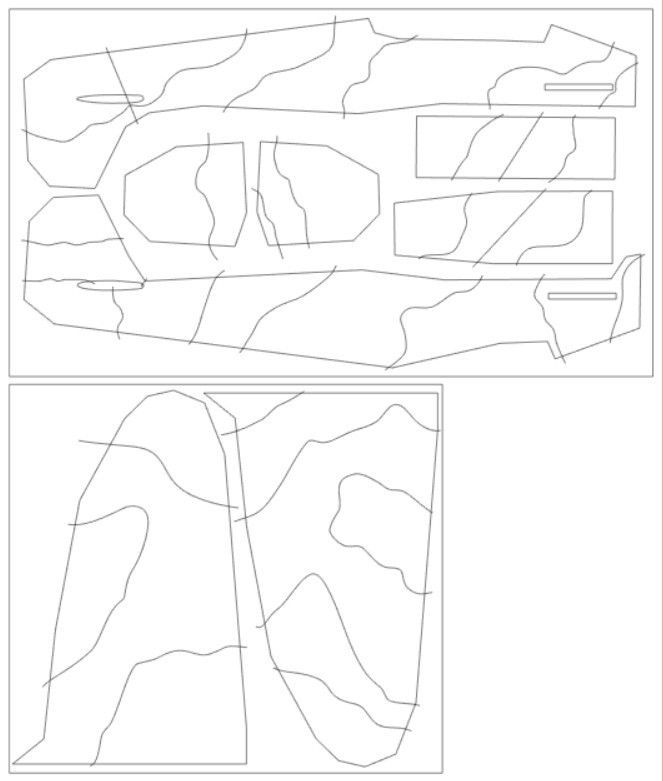 1:48 Spitfire Mk.I kamuflážní pole camo F (pro Eduard 11143)