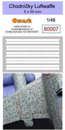 1:48 Chodníčky Luftwaffe 5x5cm