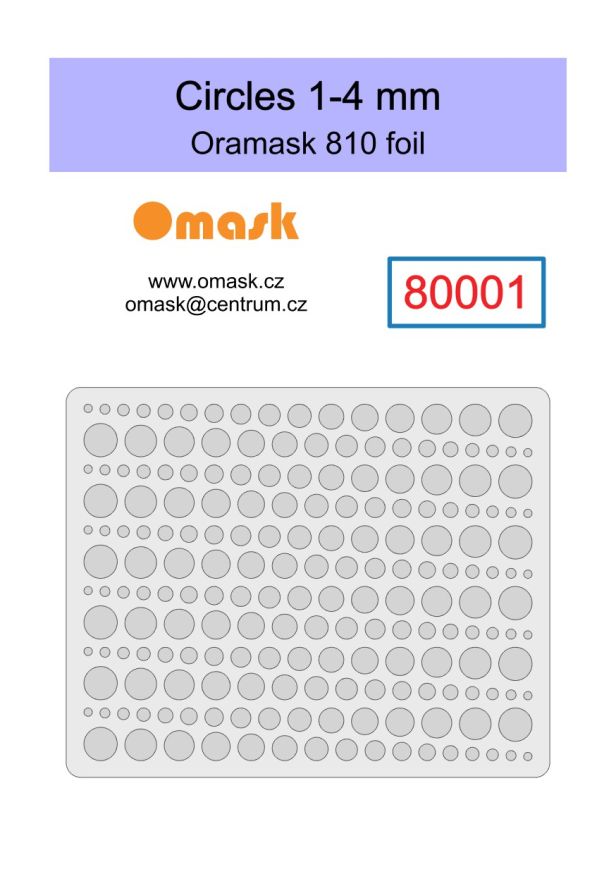 Masky koleček 1-4 mm