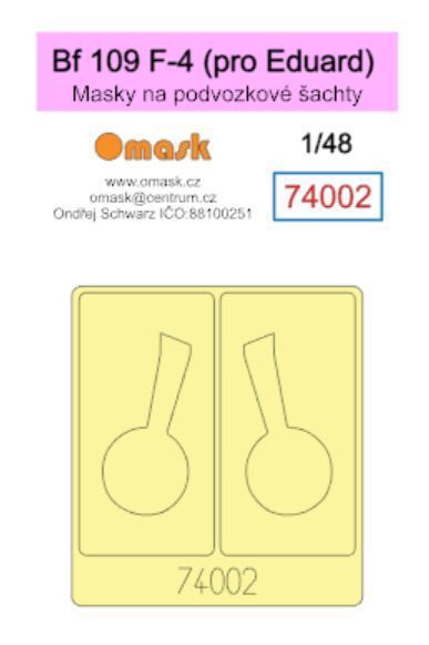 1:48 Bf 109 F-4 (pro Eduard)