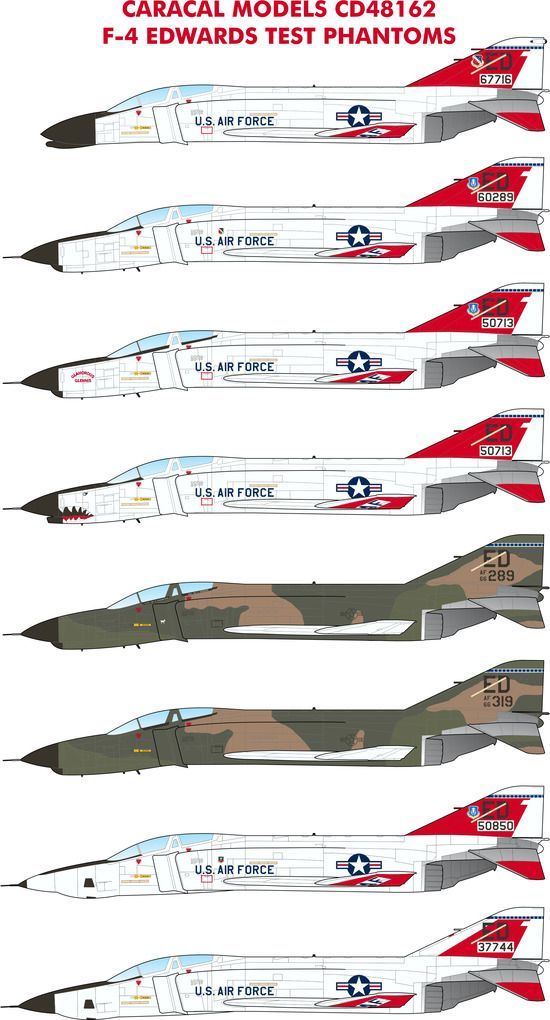 1:48 F-4 Edward's Test Phantoms