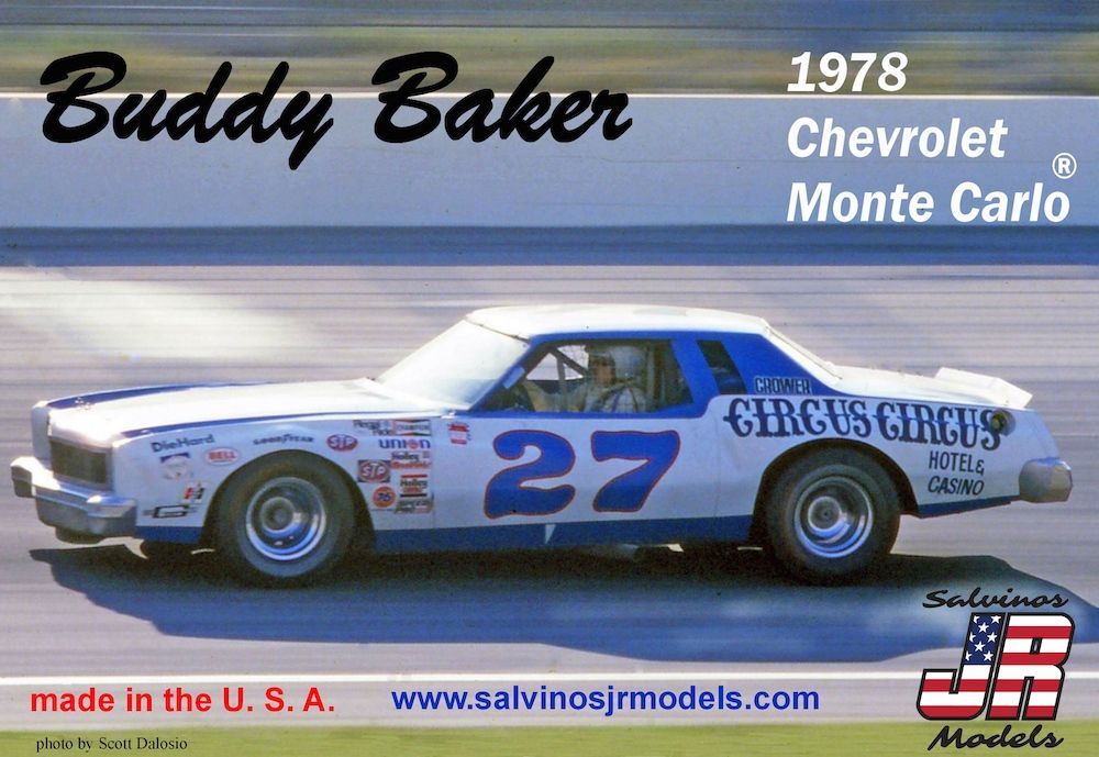 1:25 Buddy Baker No.27 1978 Chevrolet Monte Carlo