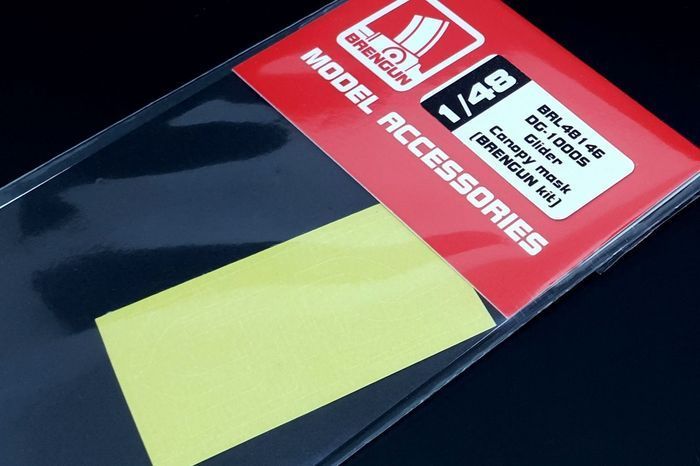 1:48 DG-1000S Glider Canopy mask (BRENGUN kit)
