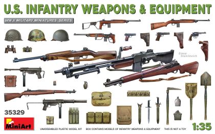 1:35 U.S. INFANTRY WEAPONS & EQUIPMENT