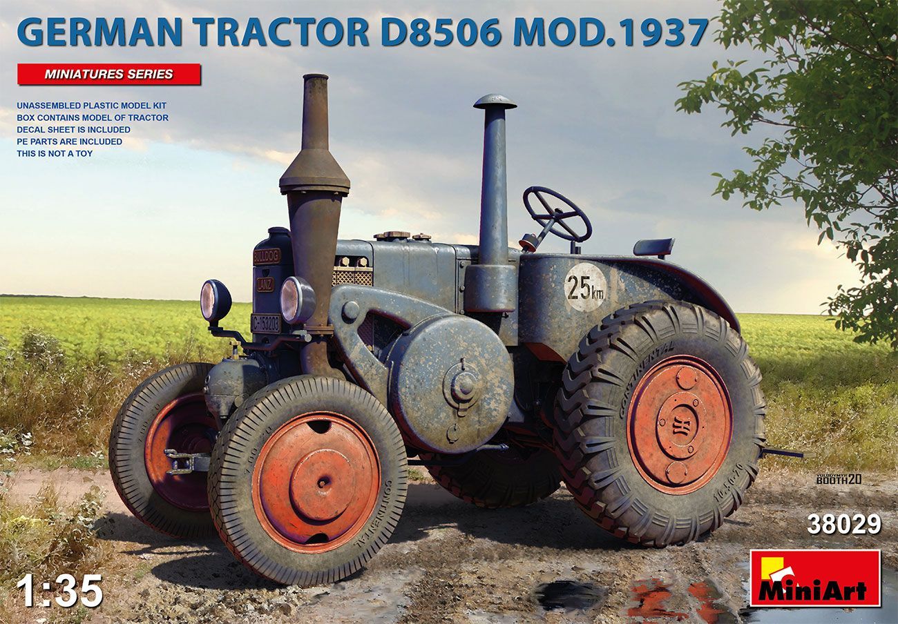 1:35 GERMAN TRACTOR D8506 MOD. 1937