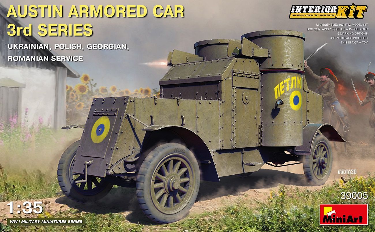 1:35 AUSTIN ARMORED CAR 3rd SERIES