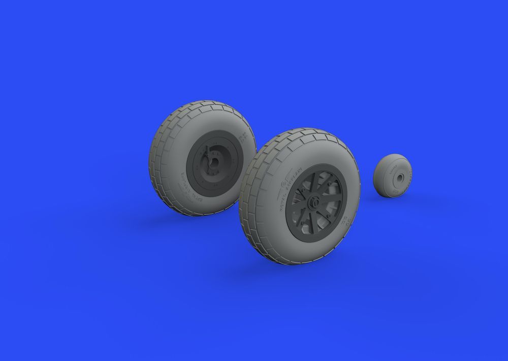 1:32 Curtiss P-40E wheels