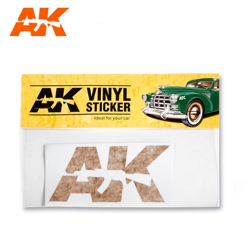 VINYL STICKER ORANGE