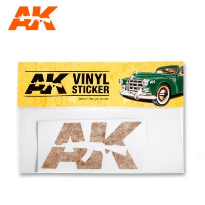 VINYL STICKER ORANGE