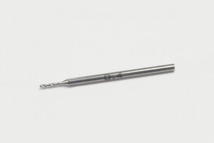 Fine Pivot Drill Bit 0.4mm (Shank Dia. 1.0mm)