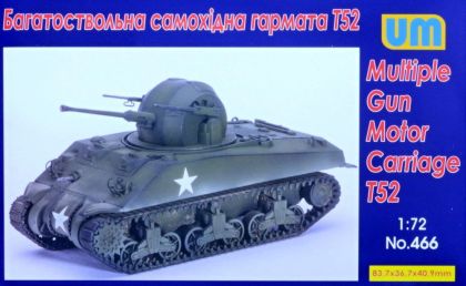 1:72 Multiple Gun Motor Carriage T52