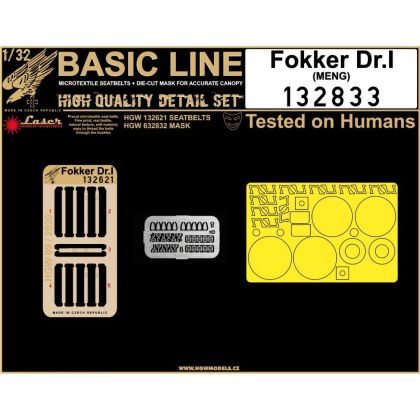 1:32 FOKKER DR.I (MENG) - BASIC LINE