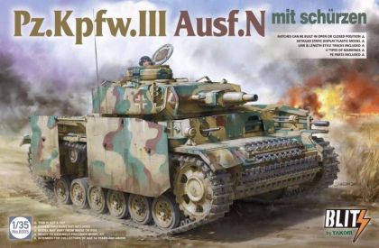 1:35 Panzer III Ausf.N mit Schürzen