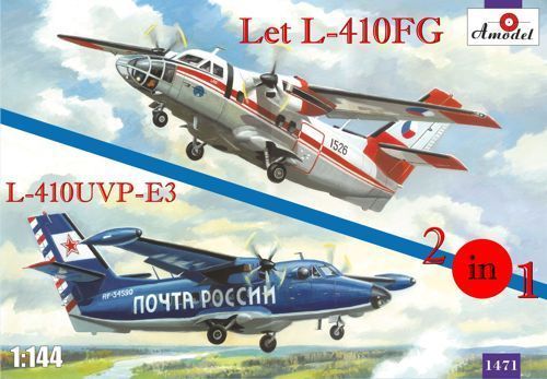 1:144 Let L-410FG i L-410UVP-E3 Czechoslovakia, Russian