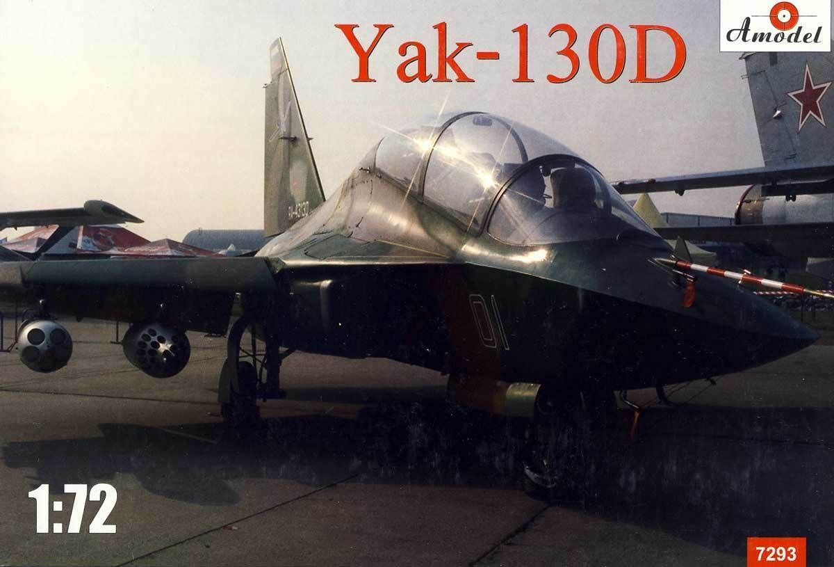 1:72 Yakovlev Yak-130D Russian AF Modern Jet Training Aircraft