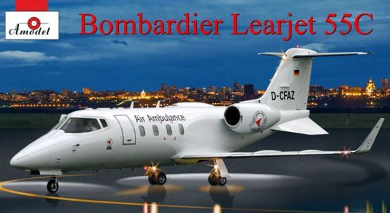 1:72 Bombardier Learjet - 55C