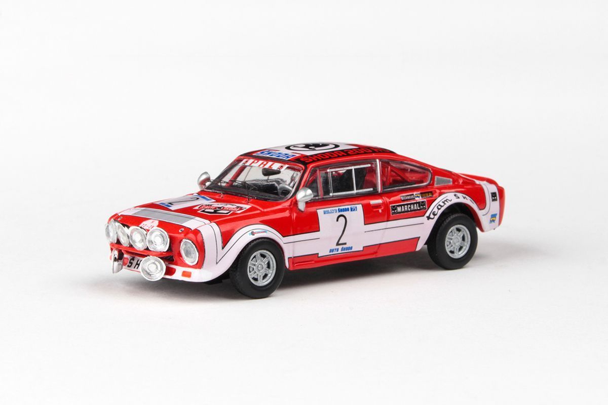 1:43 Škoda 200RS (1974) - Rallye Škoda 1975 #2 Šedivý - Janeček