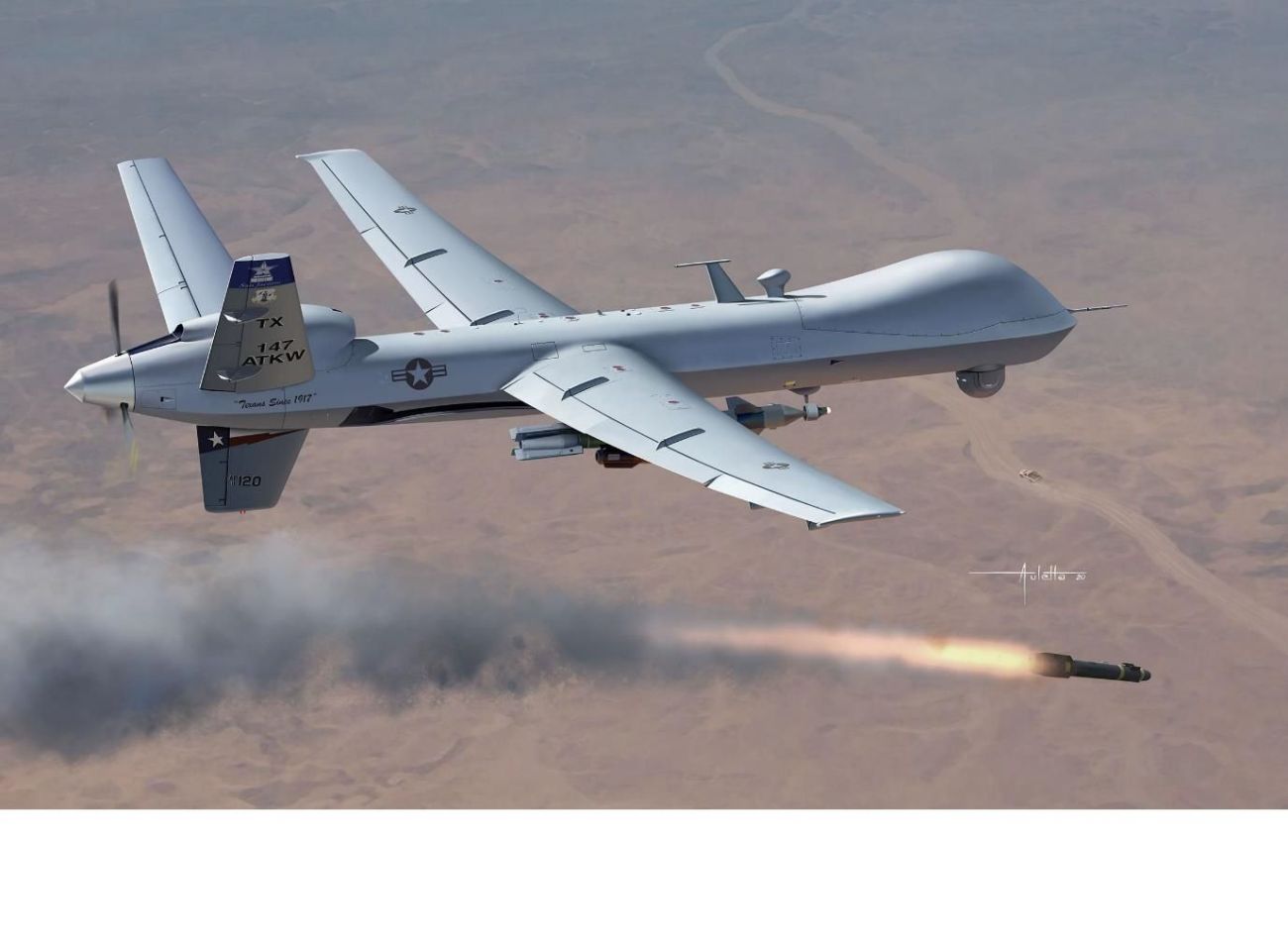1:72 The General Atomics MQ-9 Reaper