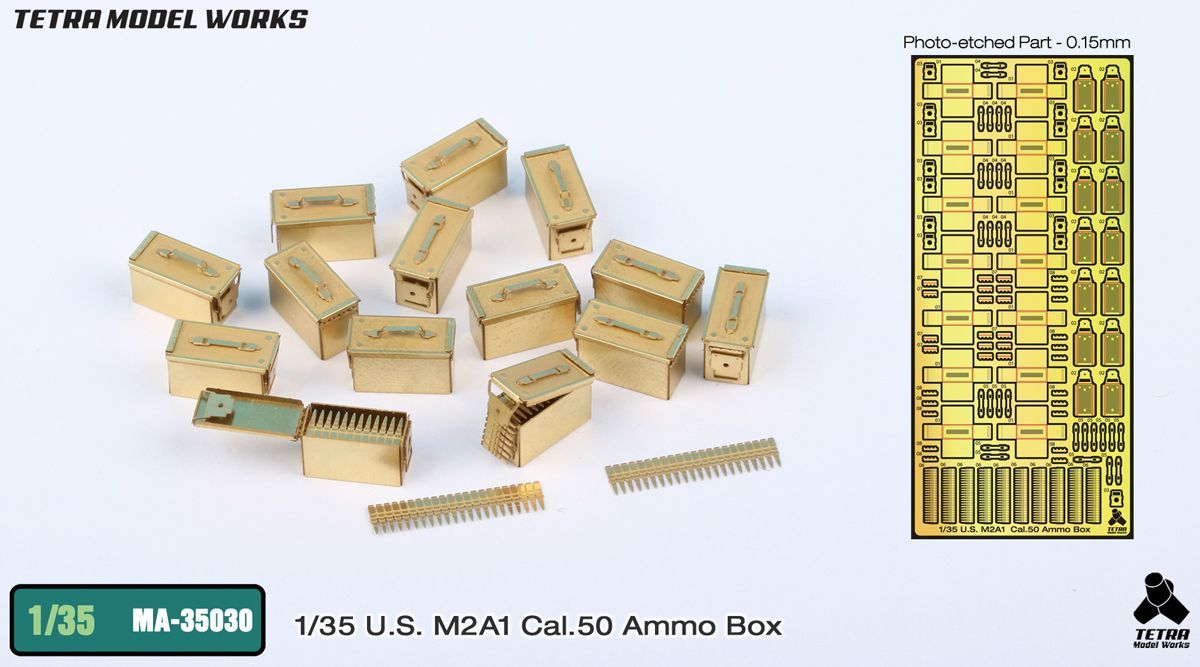 1:35 U.S. M2A1 Cal.50 Ammo Box