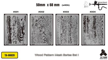Wood Pattern Mask Series Set I