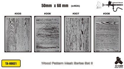 Wood Pattern Mask Series Set II