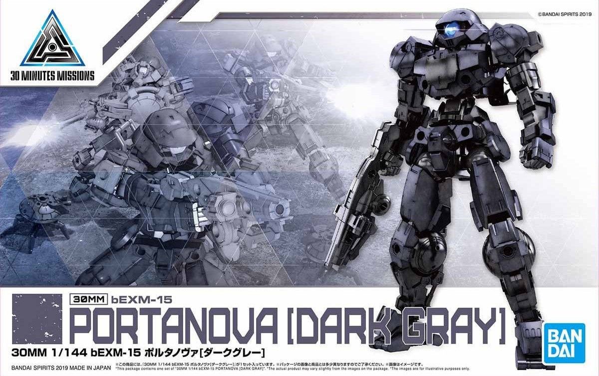 bEXM-15 PORTANOVA [DARK GRAY]