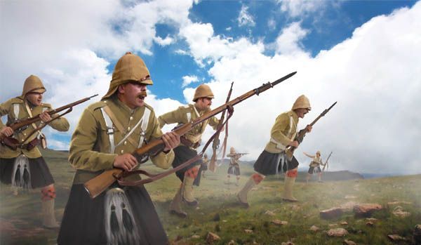 1:72 Highlanders in Attack 1899-1902 Anglo-Boer War