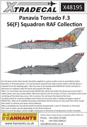 1:48 Panavia Tornado F.3 56(F) Squadron Firebirds