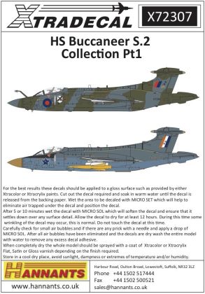 1:72 Blackburn Buccaneer S.2 Collection Part.1