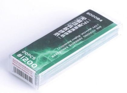 Die-Cutting Adhesive Sandpaper #1200 - 20 pcs. (TPU Material - Higher Durability)