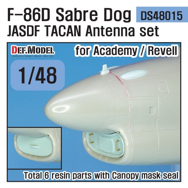 1:48 F-86D Sabre dog JASDF TACAN antenna set