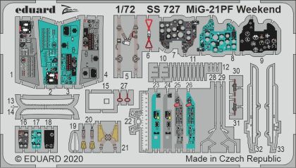 1:72 Mikoyan MiG-21PF Weekend