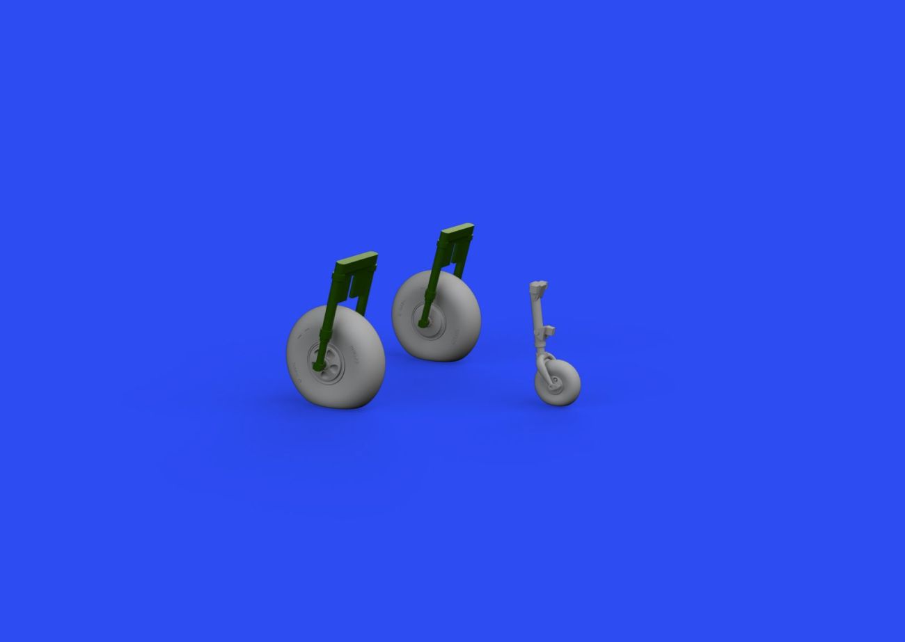 1:72 Bristol Beaufort Mk.I wheels