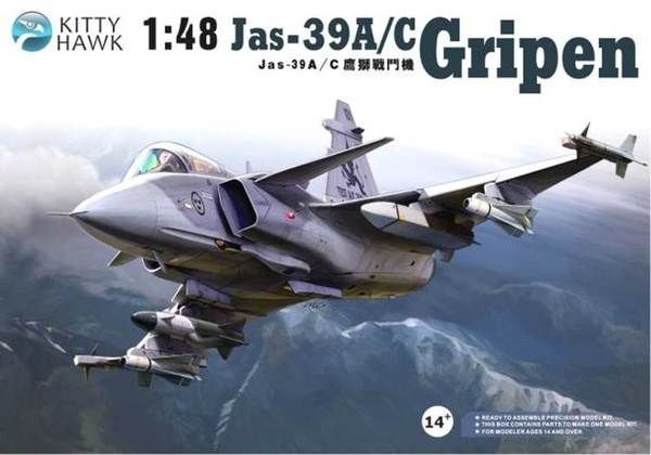1:48 Saab JAS 39 A/C Gripen